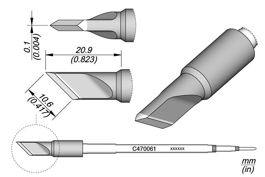 C470061 | Cartridge Knife 10.6 image 1