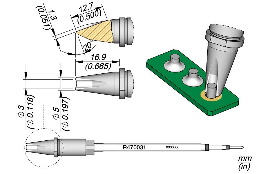 R470031 | Cart. Pin-Connector Ø 3 image 1