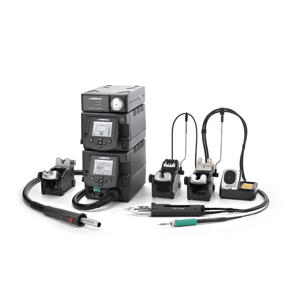 RMVE-1D | 120V Complete Rework station with Pneumatic Pump image 1