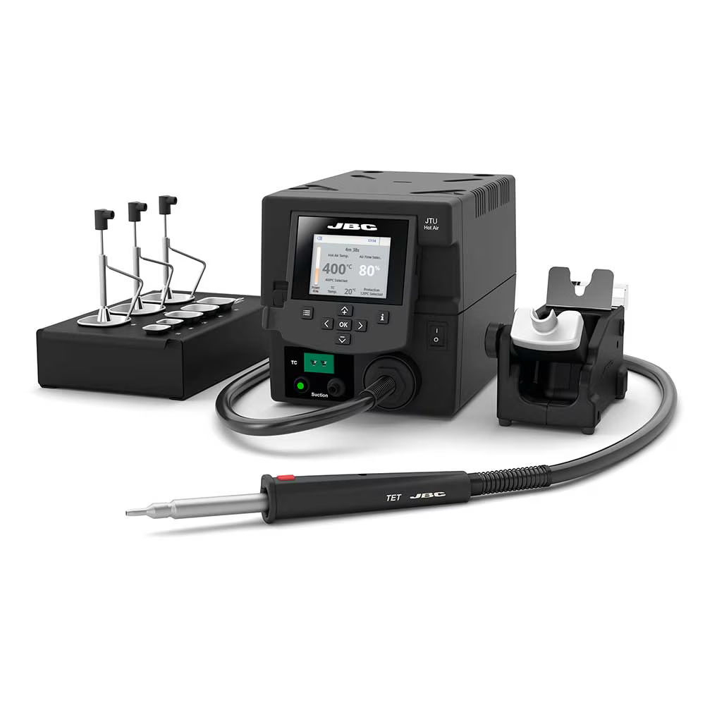 TESE-2QA | 230V Precision Hot Air station without Extractor Desk image 1