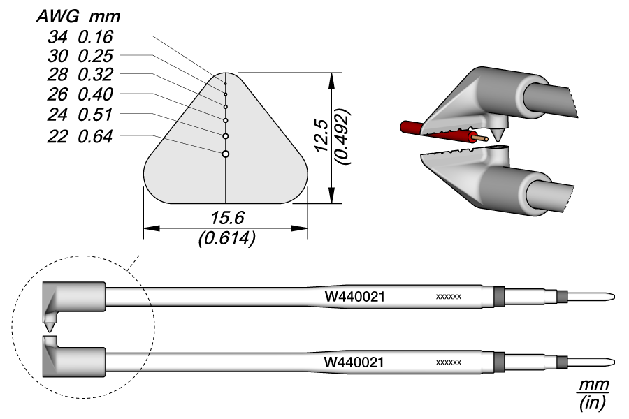 W440021 | Cartridges AWG 36 to 24 image 1