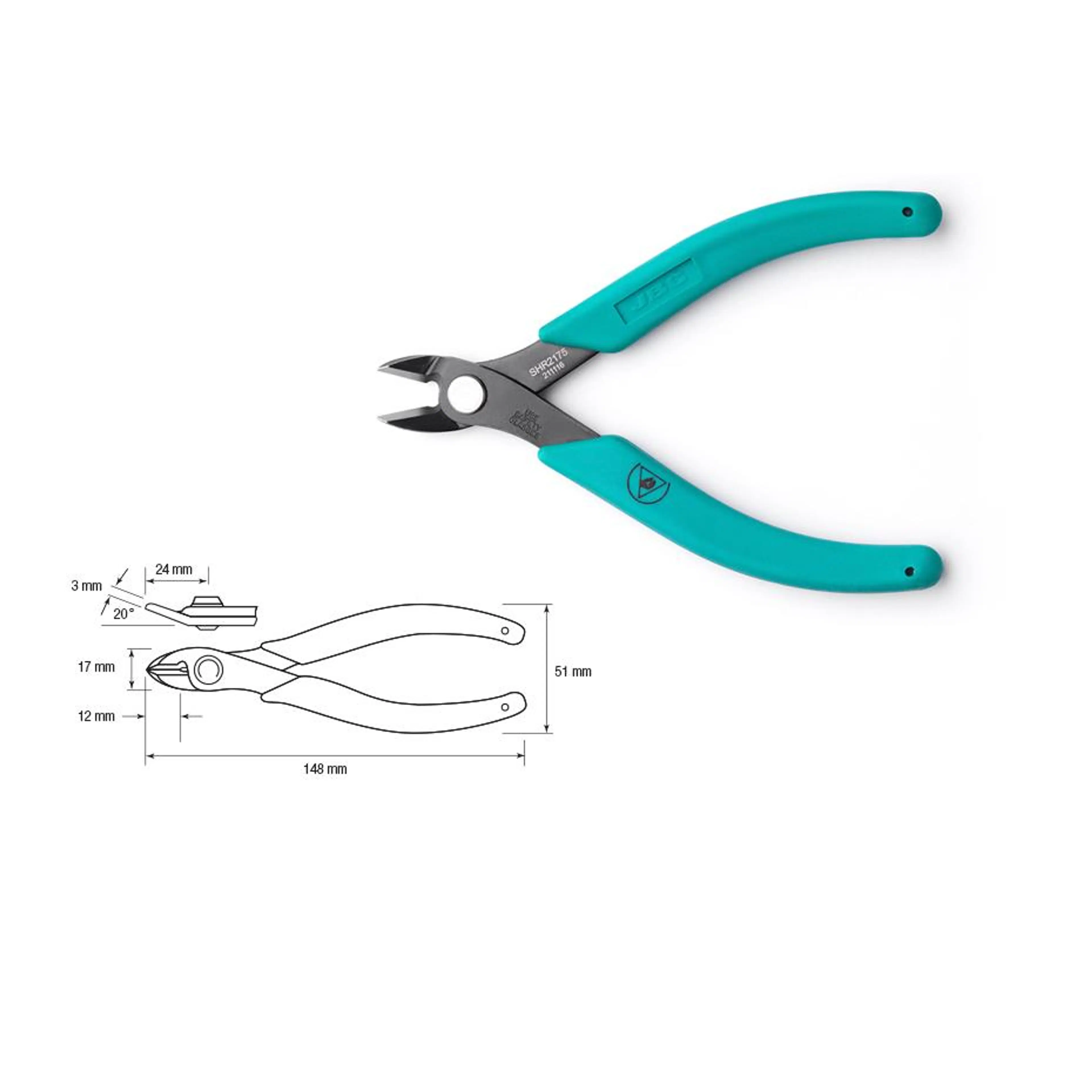 SHR2175 | Side shears, 14 AWG