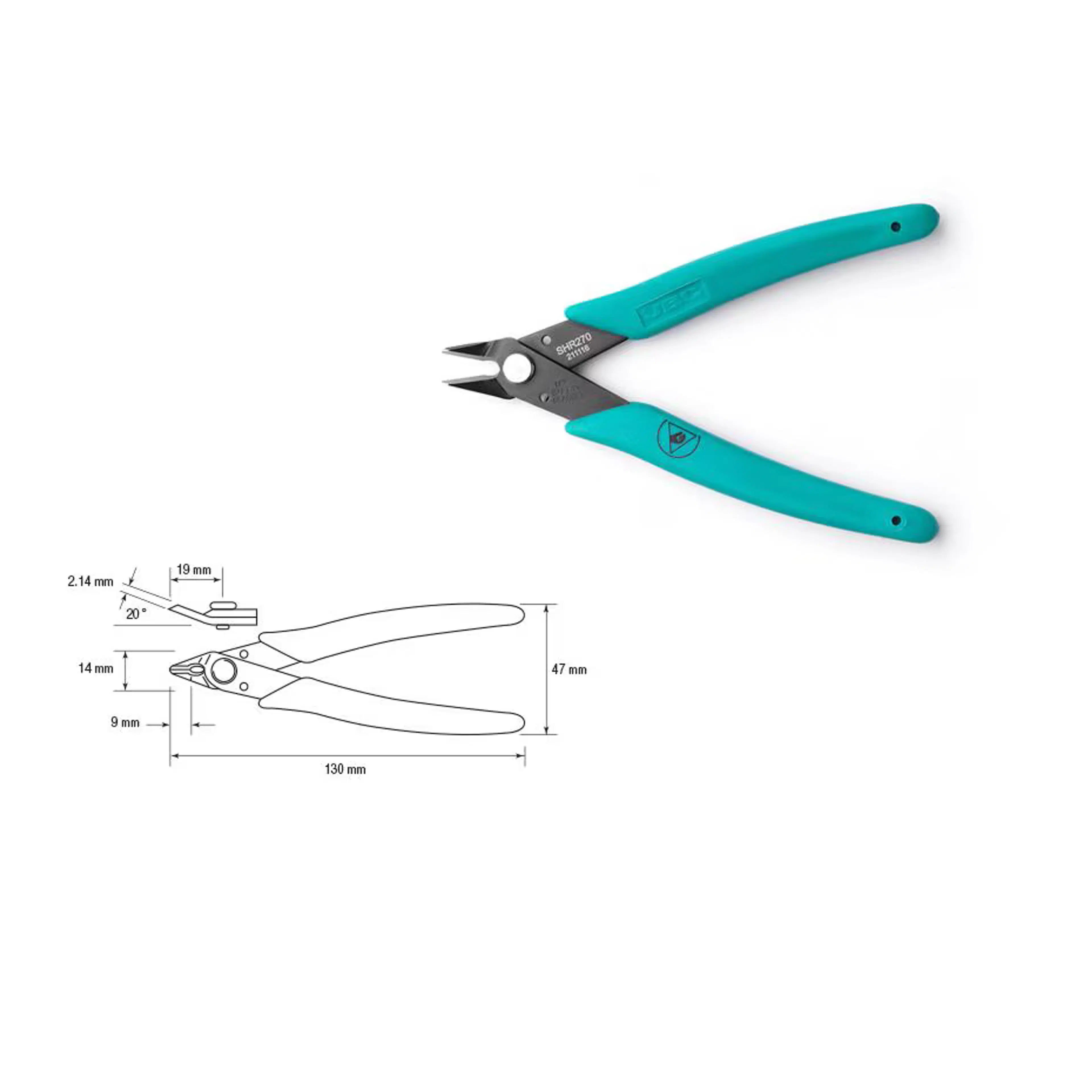 SHR270 | Side shears, 20 AWG