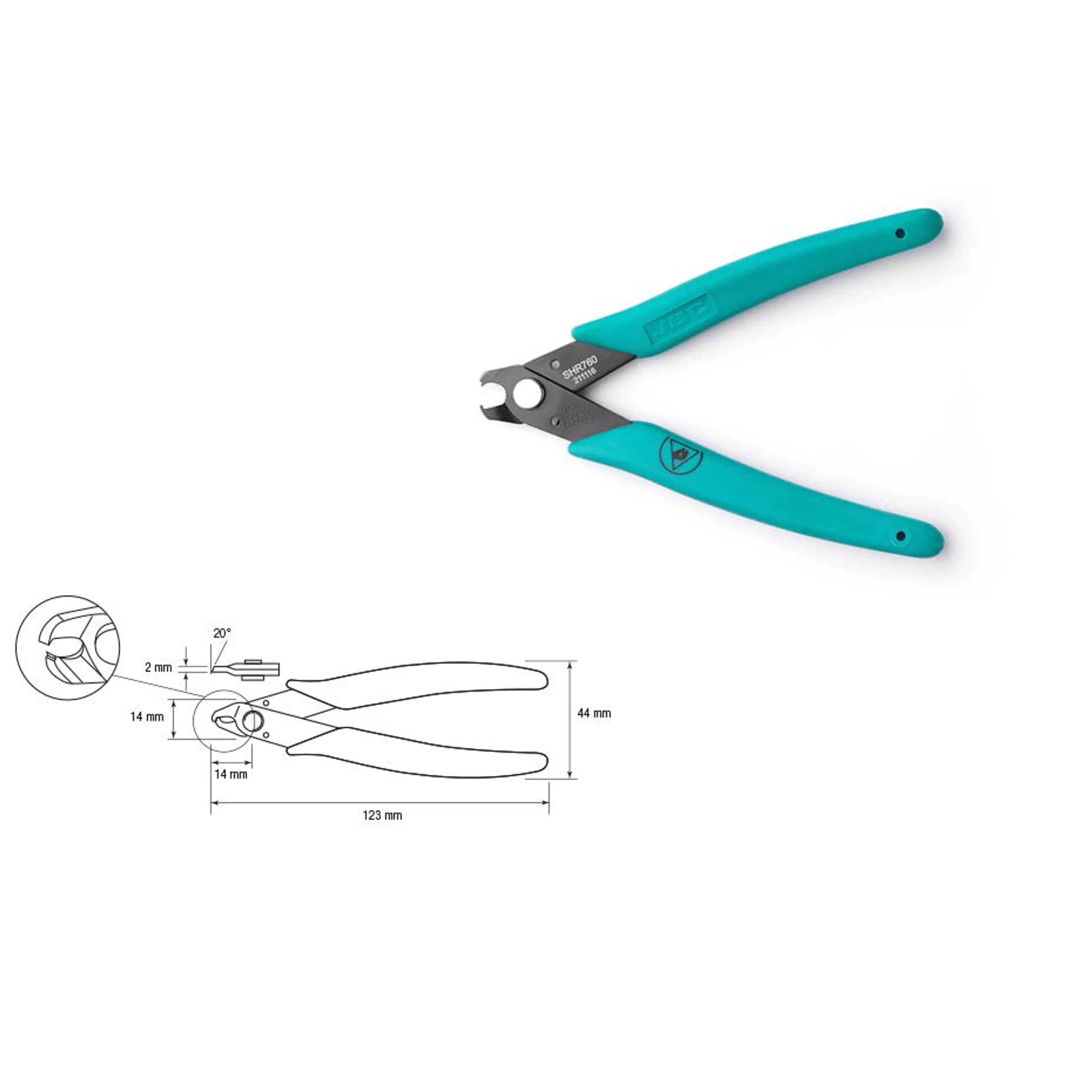 SHR760 | Shears and Crimping Tool, 20 AWG