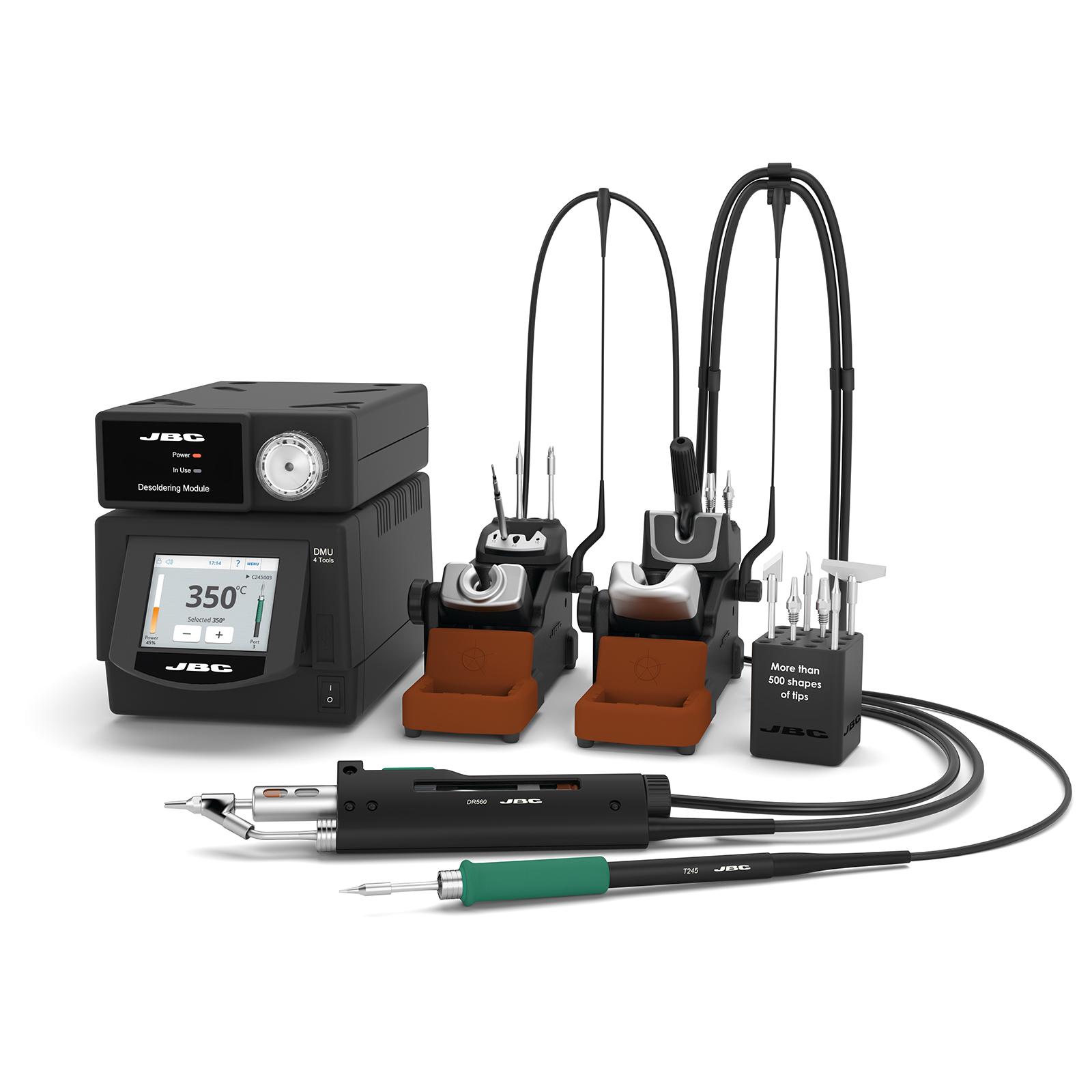 DMSE-9QB | 100V 4-Tool Rework Station image 1