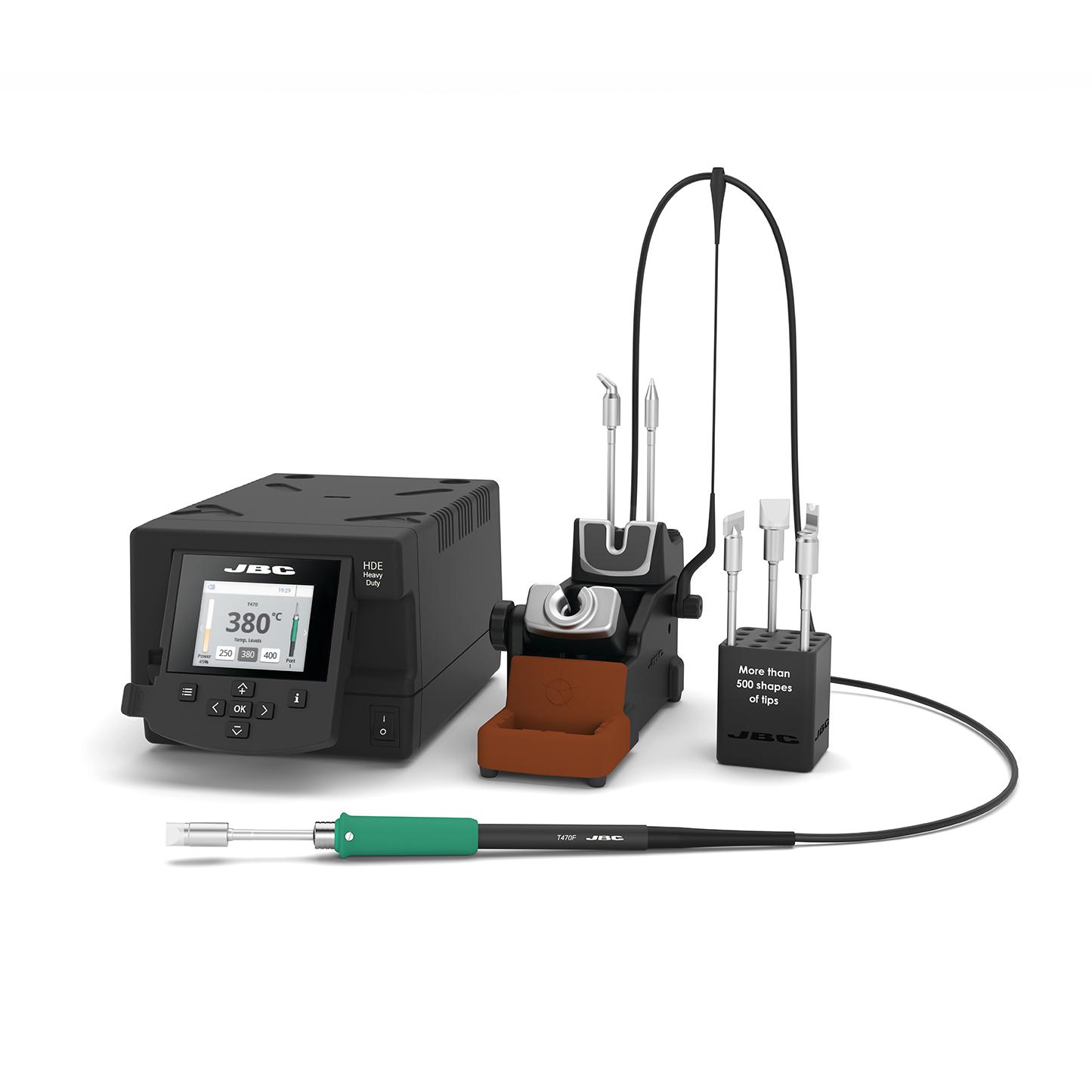 HDE-1E | 120V Heavy Duty Soldering Station image 1