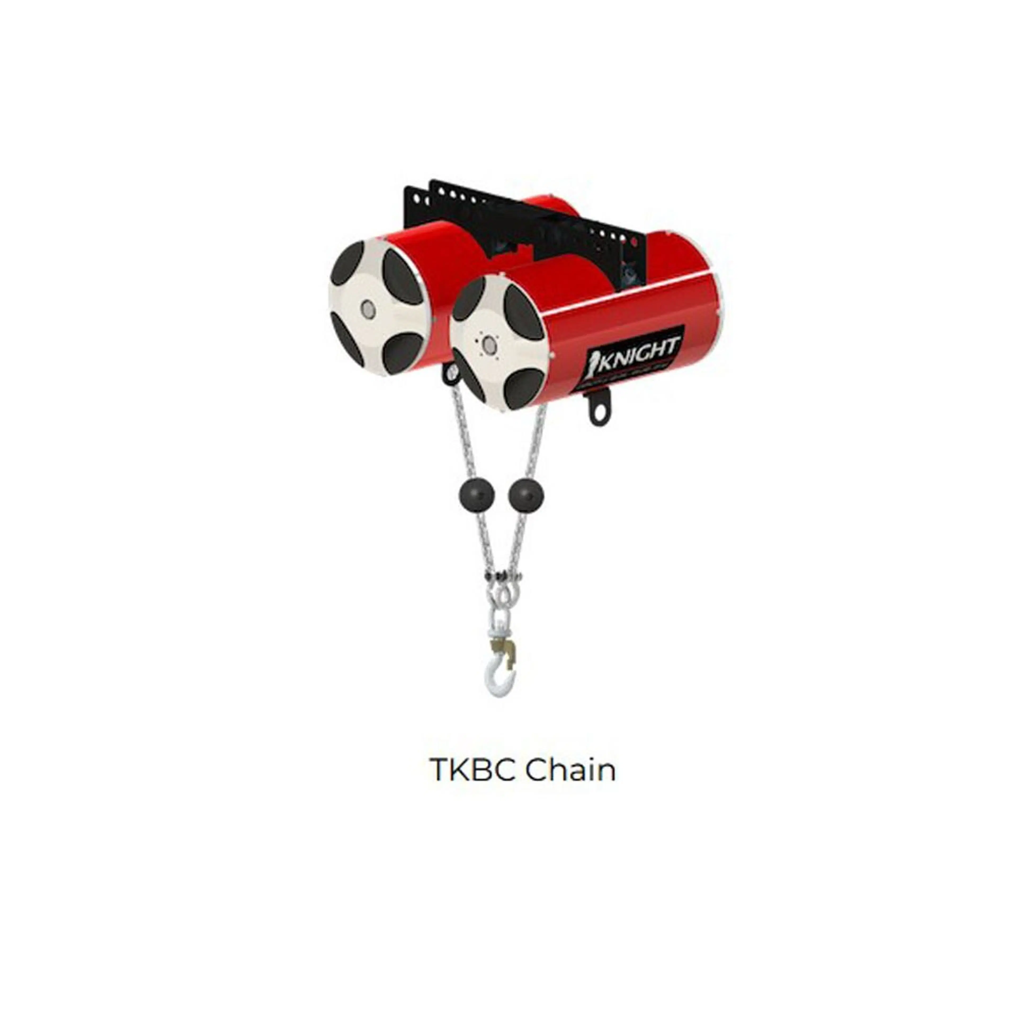 TKBC1400-052 | Tandem Chain Air Balancer, reeved, chain, 1400 lbs, 52 in. travel