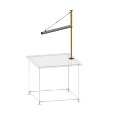MJBA2000 | Jib Crane, Bench mount, 30 lb cap, 6 ft boom image 1
