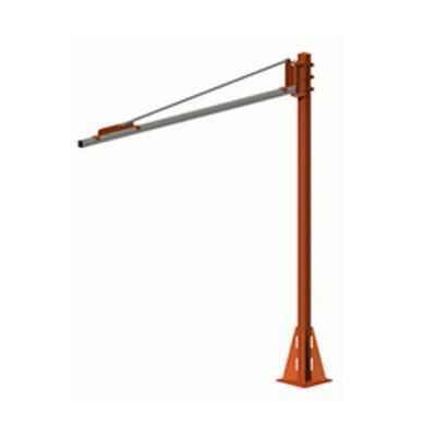 MJBA2050 | Jib Crane, Floor mount, 50 lb cap, 12 ft boom image 1