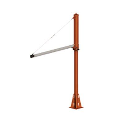 MJBA2100 | Jib Crane, Floor mount, 149 lb cap, 10 ft boom image 1