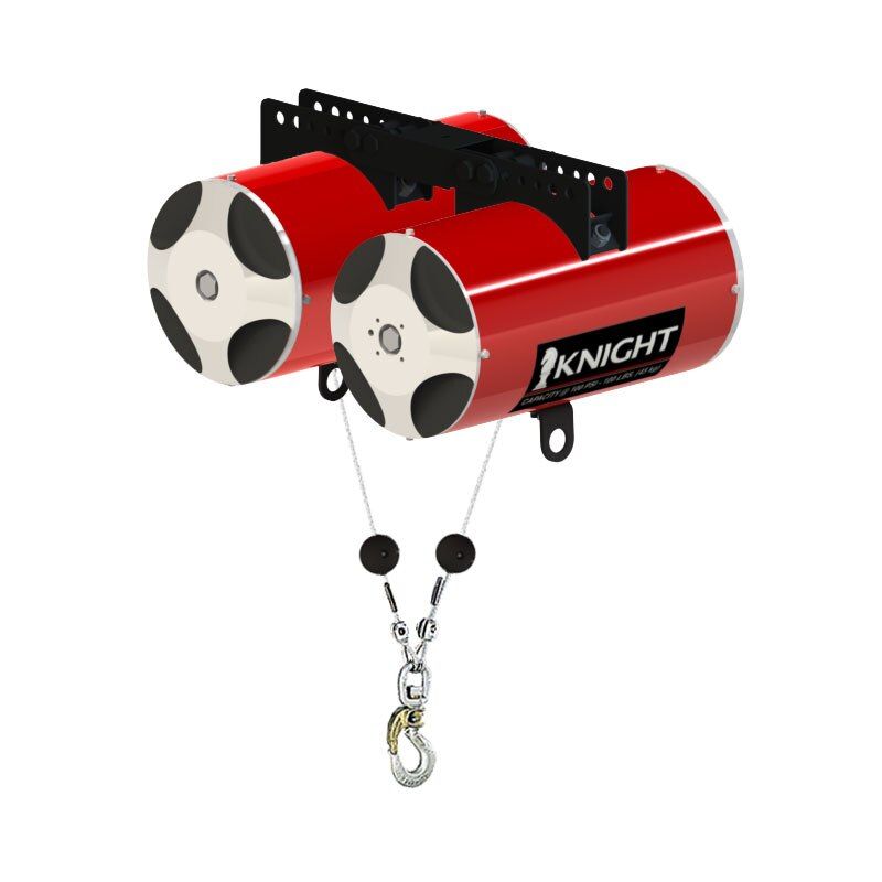 TKBA1000-080 | Tandem Chain Air Balancer, reeved, chain, 1000 lbs, 80 in. travel image 1
