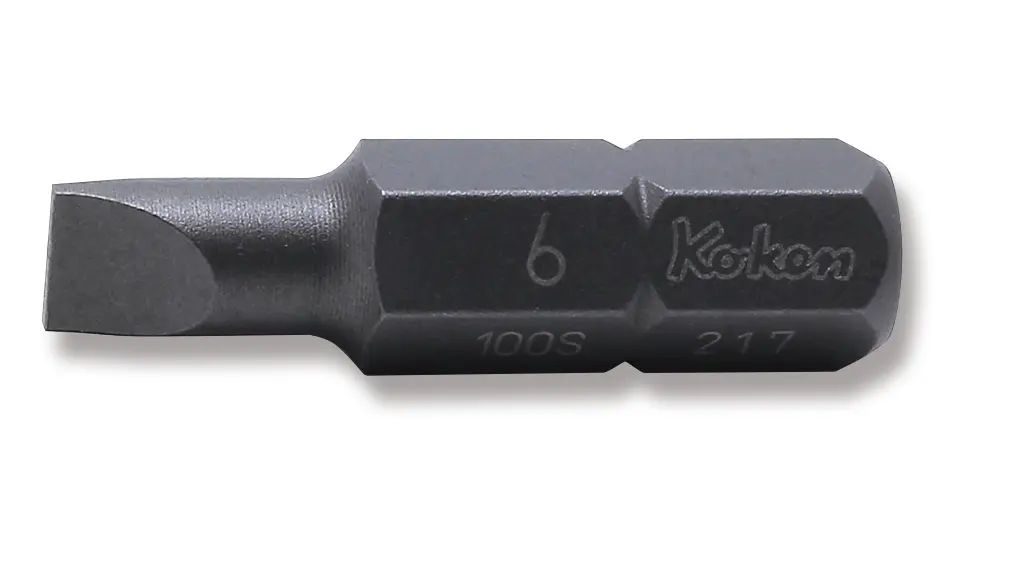 100S.32-6 | 5/16 Hex Dr. Bit Slotted 1.0 x 6 Length 32mm image 1