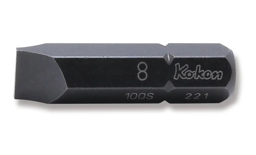 100S.32-8 | 5/16 Hex Dr. Bit Slotted 1.2 x 8 Length 32mm image 1