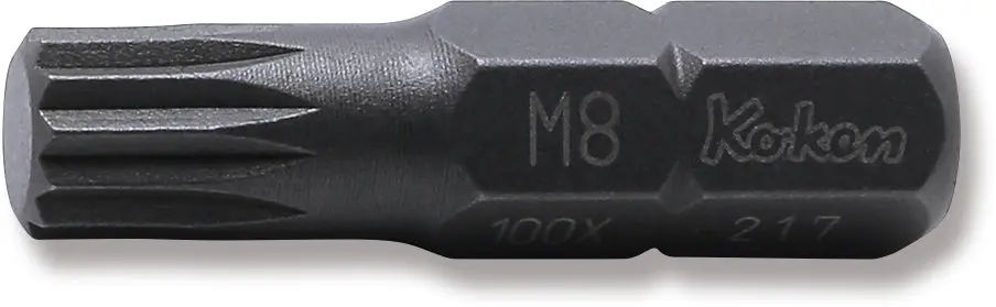 100X.32-M8 | 5/16 Hex Dr. Bit XZN M8 Length 32mm image 1
