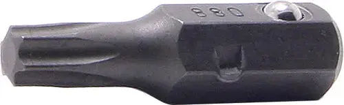 101T.25-T10 | 1/4 Hex Dr. TORX T10 Bit - Length 25mm image 1