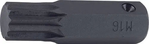 107.16-M14 | 16mm Hex Dr. Bit XZN M14 Triple Square Length 60mm image 1