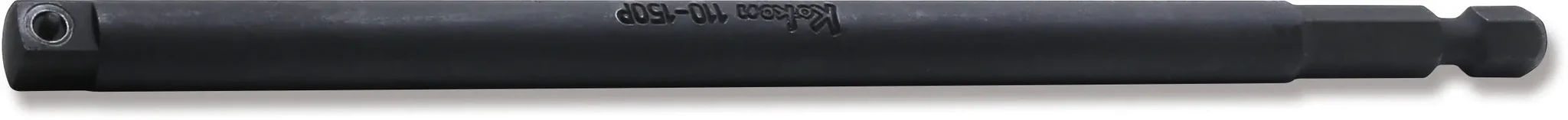 110-150P | 1/4 Hex Dr. Adaptor 1/4 Square Length 150mm Pin type image 1