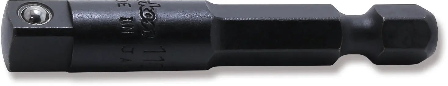 110-50B | 1/4 Hex Dr. Adaptor 1/4 Square Length 50mm Ball type image 1