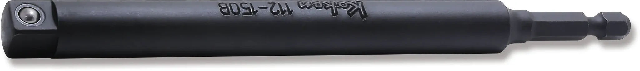 112-150B | 1/4 Hex Dr. Adaptor 3/8 Square Length 150mm Ball type image 1