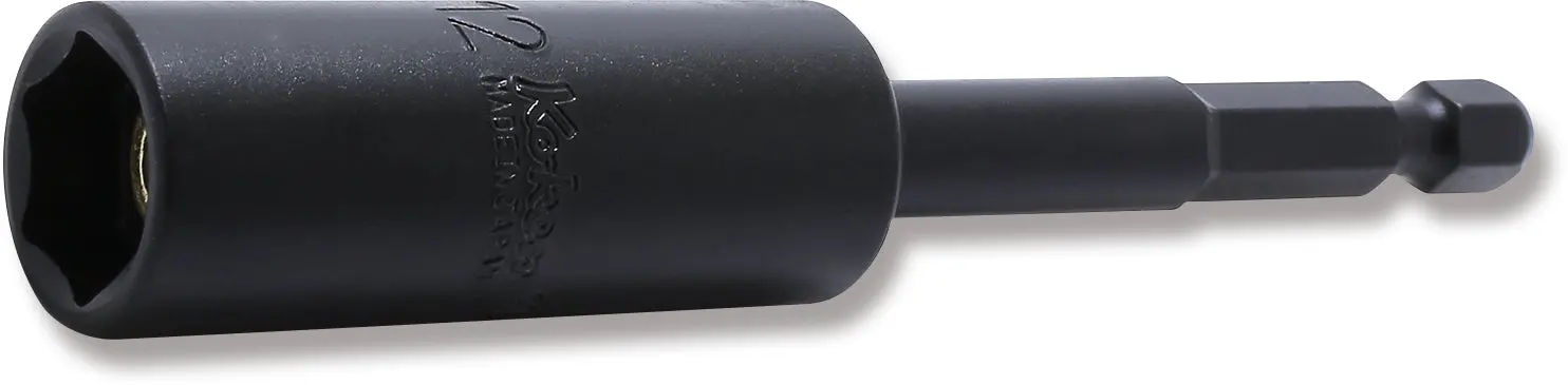 115G.100-12 | 1/4 Hex Dr. Nut Setter 12mm 6 point Length 100mm Slide Magnet image 1