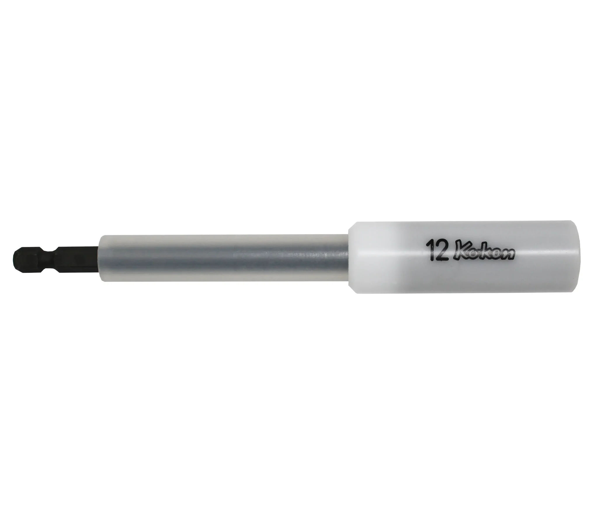 115G.150-12FR | 1/4 Hex Dr. Nut Setter with Plastic Protector 12mm 6 point Length 150mm Slide Magnet Turnable POM cover image 1