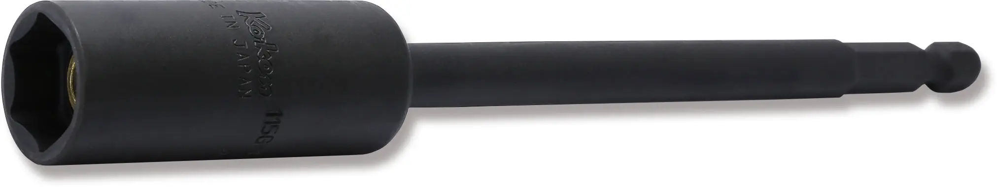 115G.150-13 | 13mm 1/4 Hex Dr. Slide Magnet 6-Point Nut Setter, 150mm Length image 1