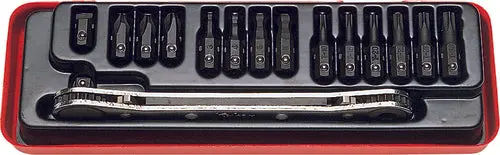 1202 | 15 Piece Bit Set w/ Wrench image 1