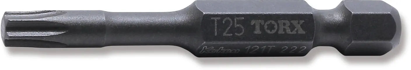 121T.50-T25 | 1/4 Hex Dr. TORX T25 Bit - Length 50mm image 1