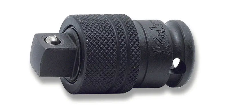 12222AL | 1/4 Sq. Dr. Adaptor 1/4 Square Length 35mm Locking Quick Release image 1
