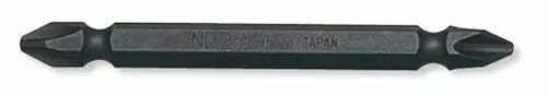 123PG.65-2(13) | 1/4 Hex Dr. Double Ended Bit PH2 Length 65mm Magnetized image 1