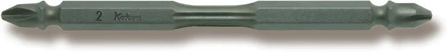 123PT.100-2 | 1/4 Hex Dr. Double Ended Bit PH2 Length 100mm Torsion image 1