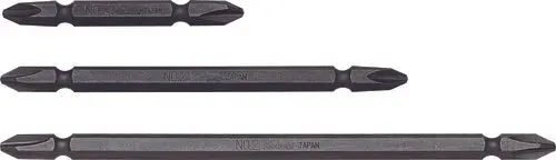 123PN.75-2(9) | 1/4 Hex Dr. Double Ended Bit PH2 Length 75mm image 1