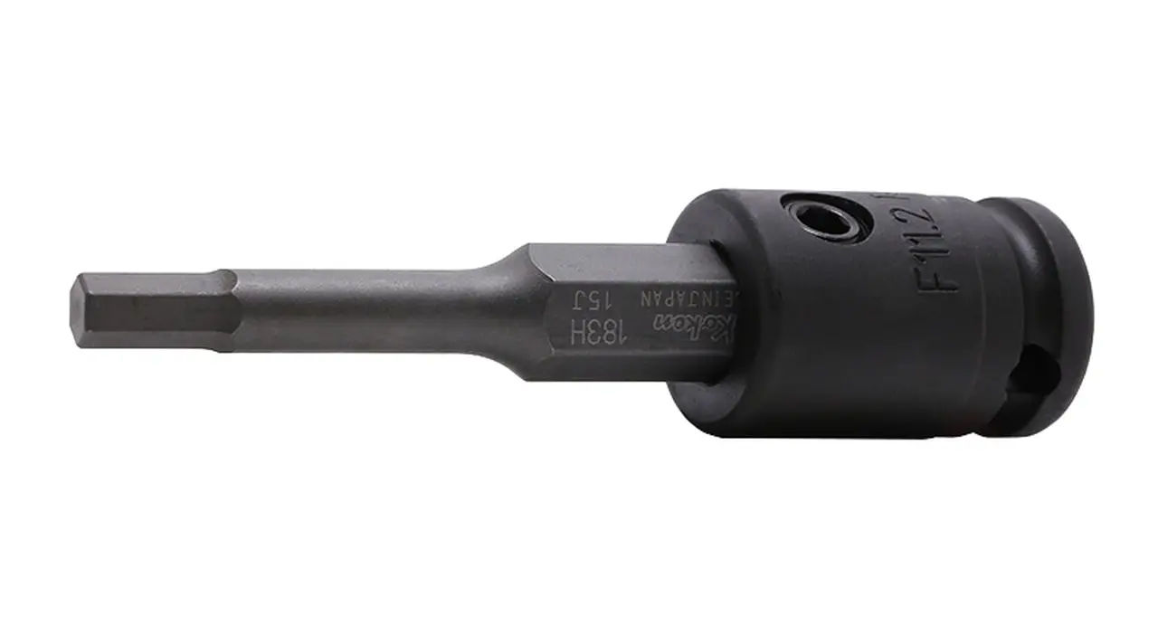13134M.92-4 | 3/8 Sq. Dr. Bit Socket 4mm Hex Length 92mm image 1