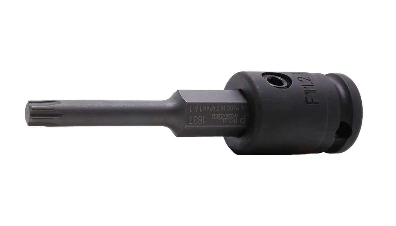 13134T.92-45IP | 3/8 Sq. Dr. TORXplus 45IP Bit Socket - Length 92mm image 1