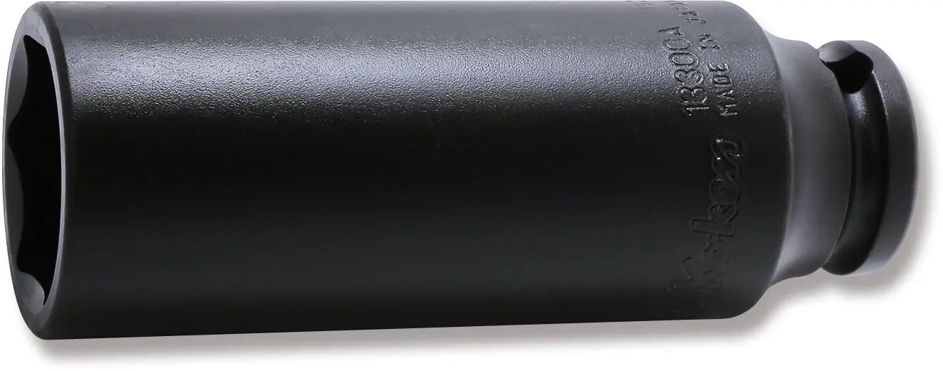 13300A-13/16 | 3/8 Sq. Dr. Socket 13/16 6 point Length 80mm image 1