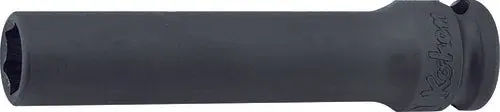 13301M-19 | 3/8 Sq. Dr. Socket 19mm 6 point Length 80mm Thin walled image 1