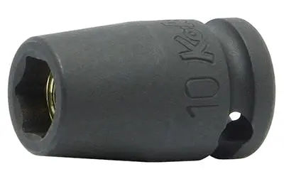 13400MG-10 | 3/8 Sq. Dr. Socket 10mm 6 point Length 32mm Magnet image 1