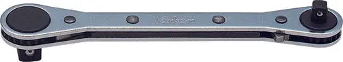 137 | 1/4'' and 3/8'' Sq. Dr. Dual Ratchet Handle - Length 141mm image 1