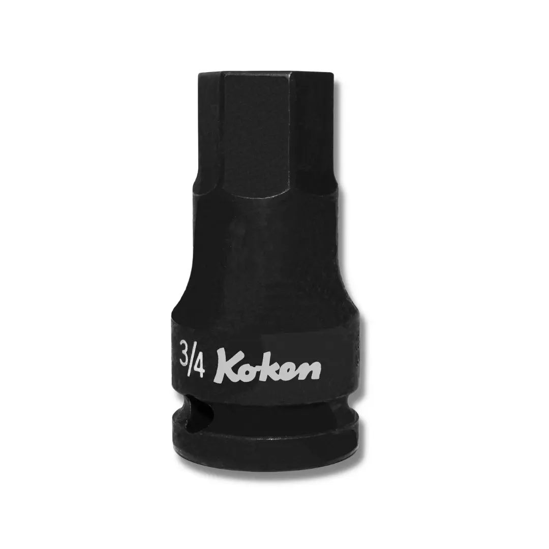 14012A.60-3/8 | 1/2'' Sq. Dr. Impact Hex Bit Socket in 3/8'' image 1