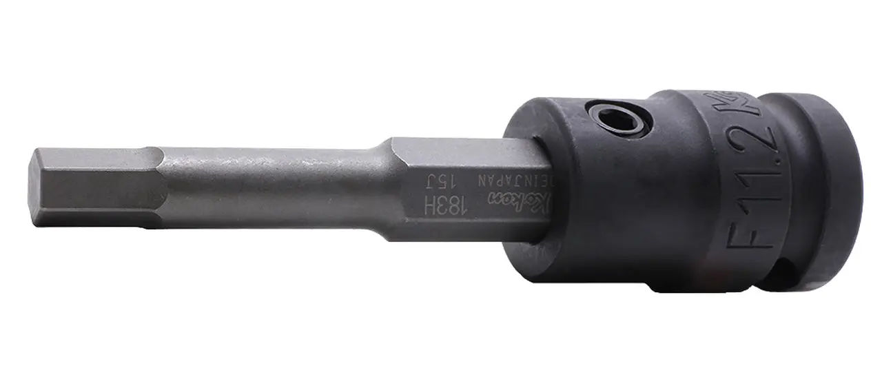 14134M.98-10 | 1/2 Sq. Dr. Bit Socket 10mm Hex Length 98mm image 1