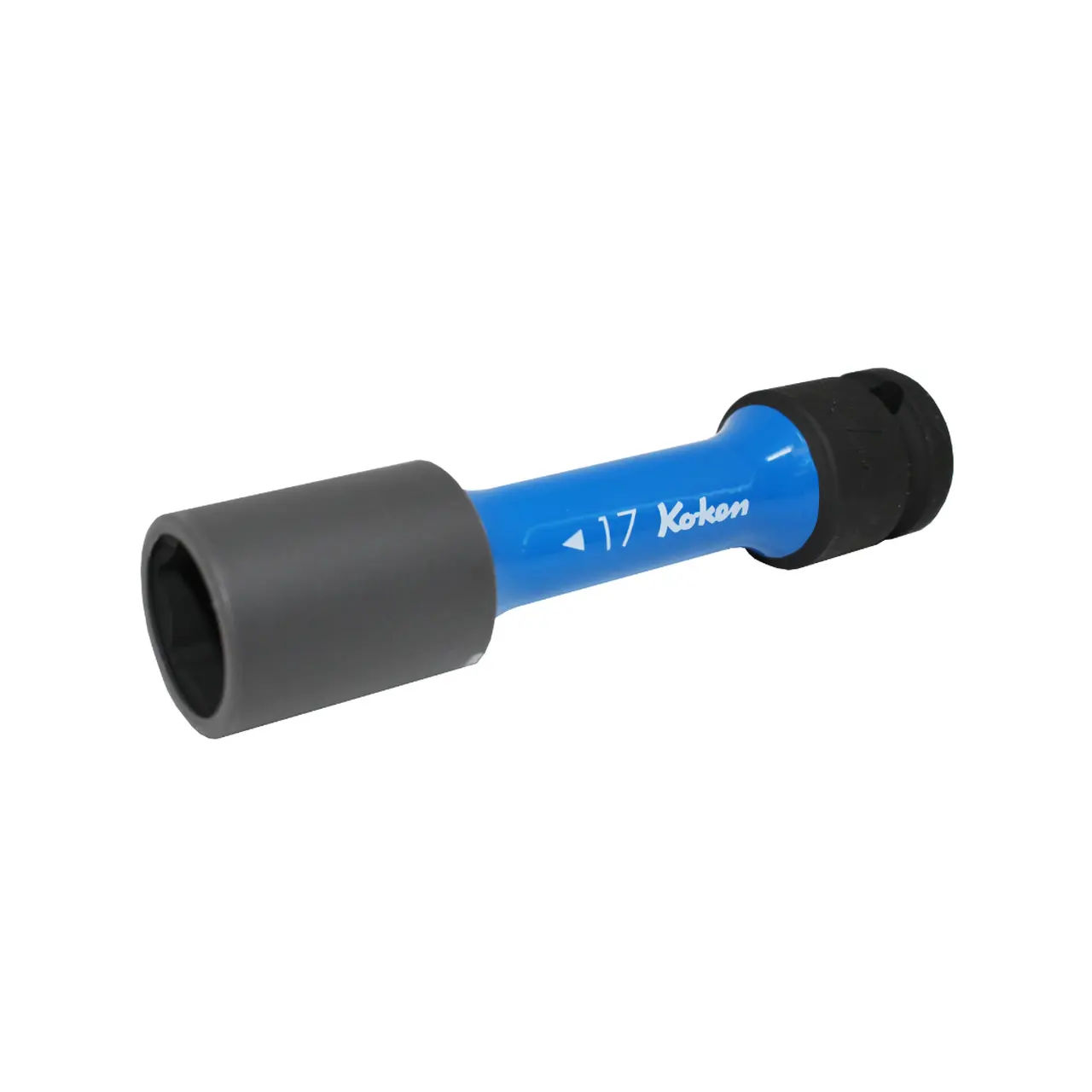 14145PM.110-17 | 1/2 Sq. Dr. Wheel Nut Socket 17mm Extra Thin walled Length 110mm Color coded Protector image 1