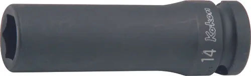 14300A-9/16 | 1/2 Sq. Dr. Socket 9/16 6 point Length 80mm image 1