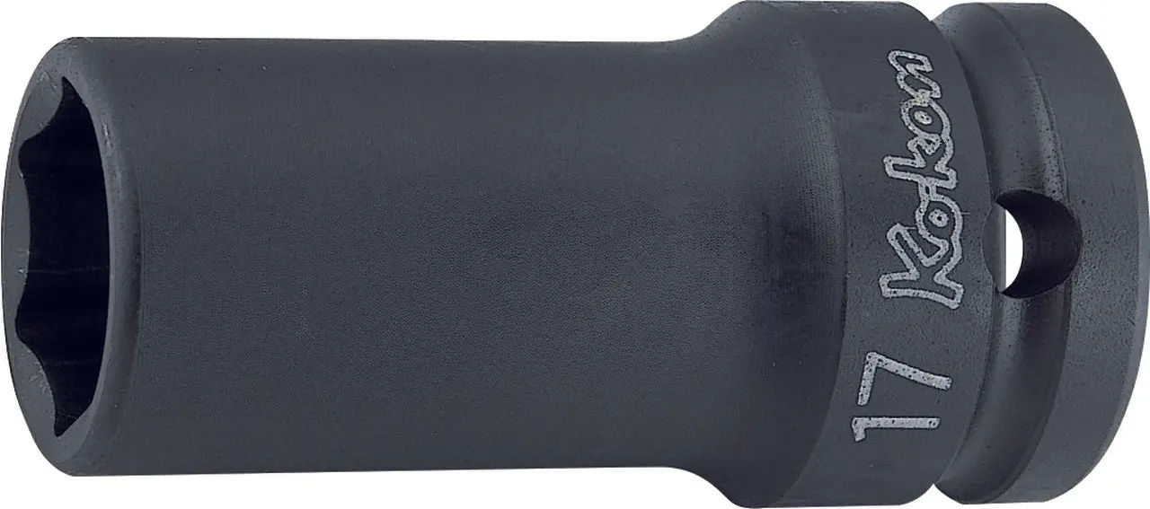 14301X-15 | 1/2 Sq. Dr. Socket 15mm 6 point Length 60mm Thin walled image 1