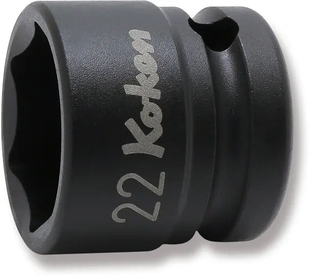 14401MS-22 | 1/2 Sq. Dr. Thin Wall 6-Point Impact Metric Socket 22mm image 1