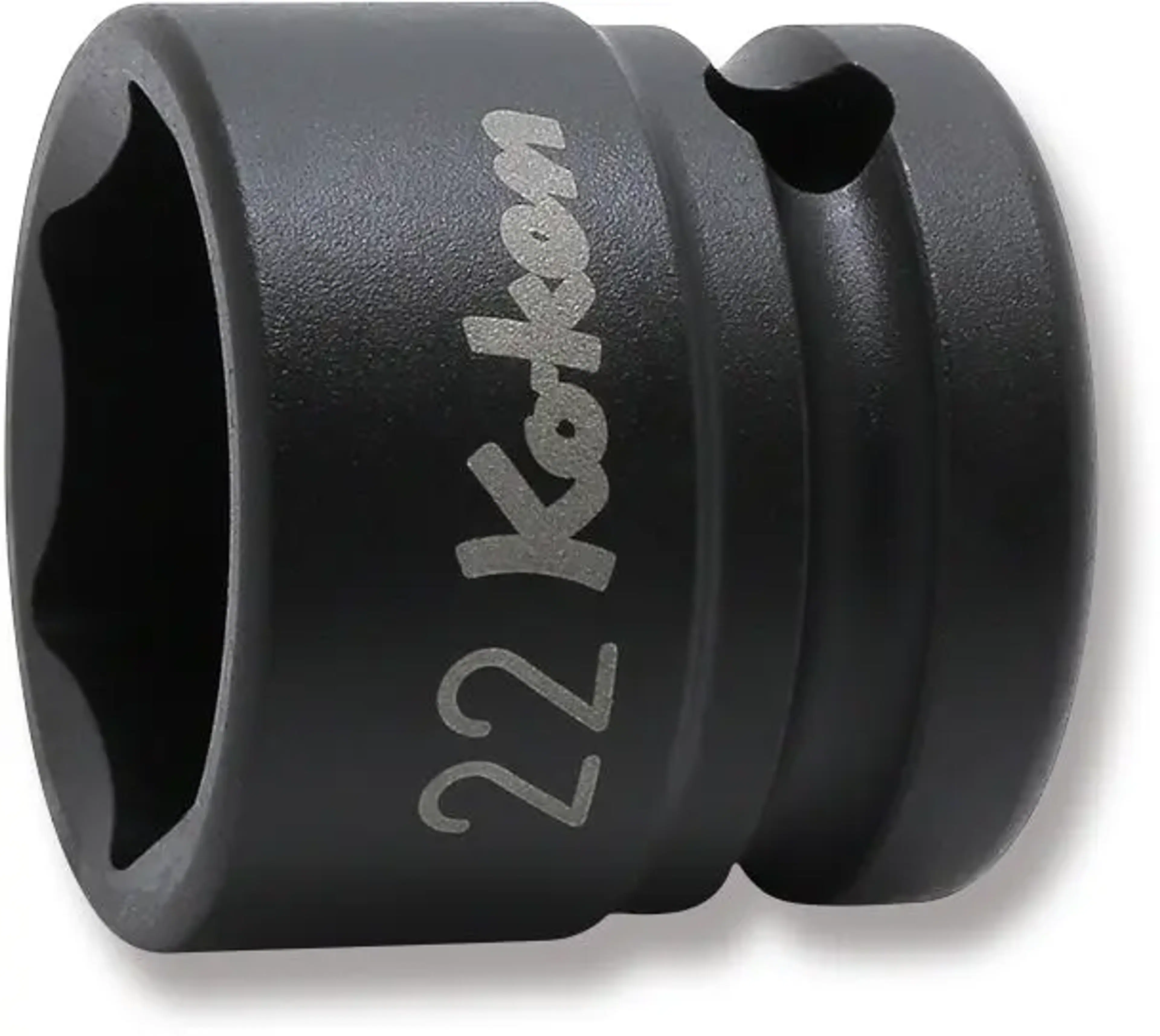 14401MS-22 | 1/2 Sq. Dr. Thin Wall 6-Point Impact Metric Socket  22mm
