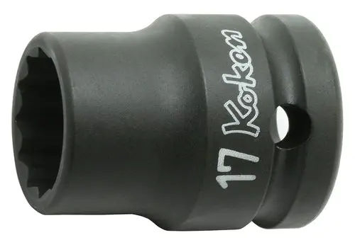 14406M-32 | 1/2 Sq. Dr. Socket 32mm 12 point Length 42mm Thin walled image 1