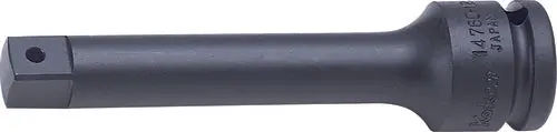 14760-100P | 1/2 Sq. Dr. Extension Bar Length 100mm Pin type image 1