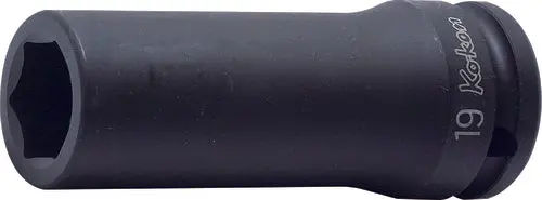 15300M-19 | 5/8 Sq. Dr. Socket 19mm 6 point Length 90mm image 1
