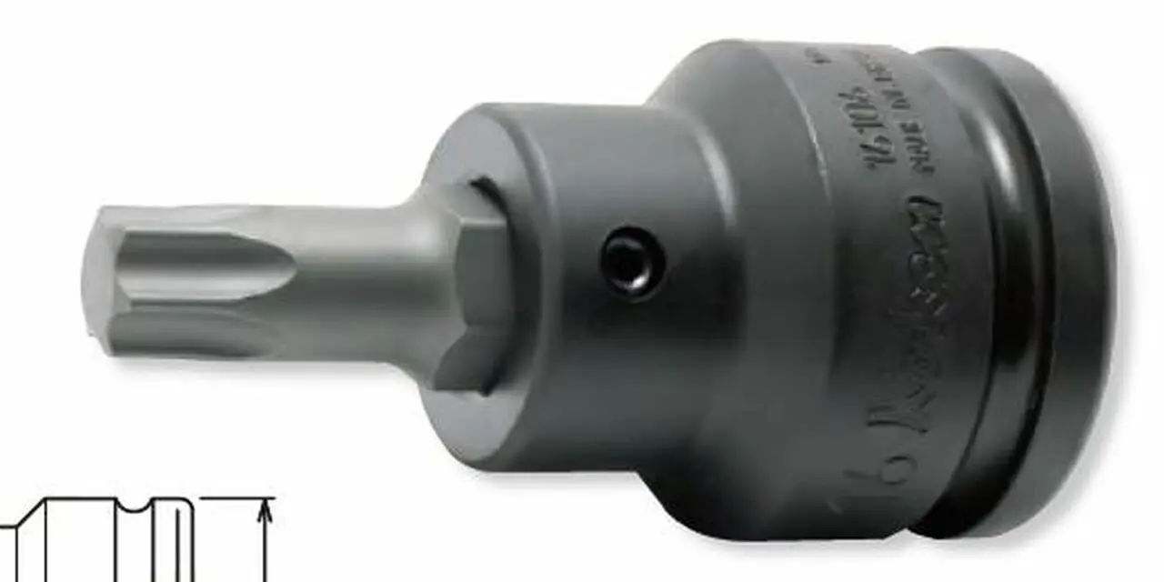 16106.16-T60 | 3/4 Sq. Dr. TORX T60 Bit Socket Length 76mm image 1