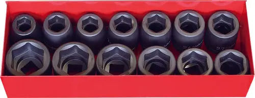 16201A | 11 piece 3/4 Sq. Dr. 6-Point Impact SAE Socket Set image 1